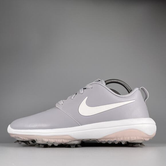 Nike Roshe G Tour Women’s Size 8.5 Wolf Grey White Pink Gold Shoes Sneakers EUC - Picture 1 of 9